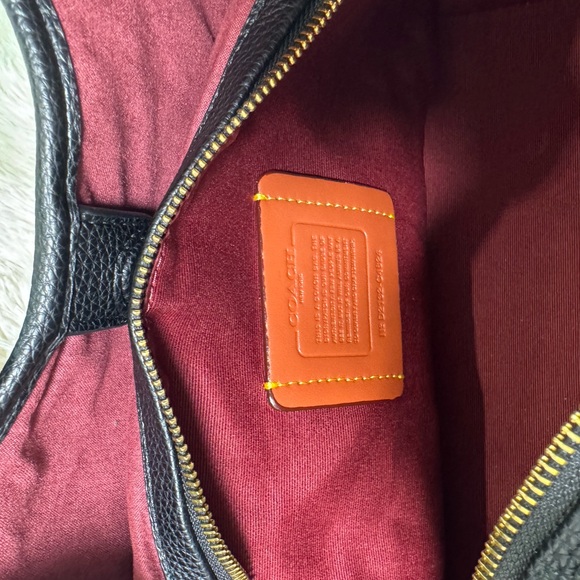 Coach Lori Black Shoulder Bag NWOT Retail $495 Everything Included - Picture 6 of 6